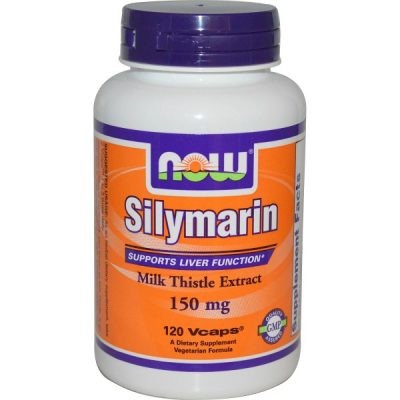 Now Foods, Silymarin, Milk Thistle Extract, 150 mg, 120 Vcaps