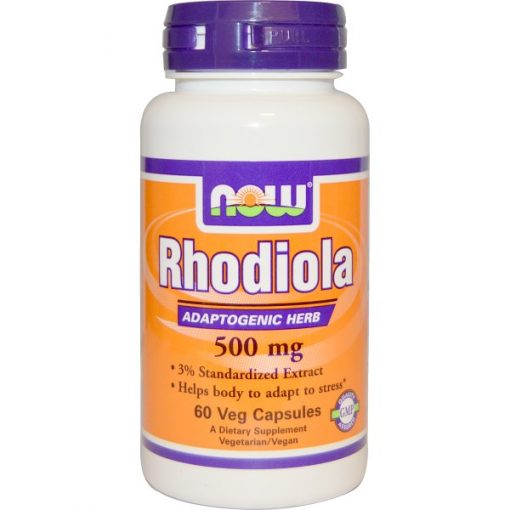 Now Foods, Rhodiola, 500 mg, 60 Veggie Caps